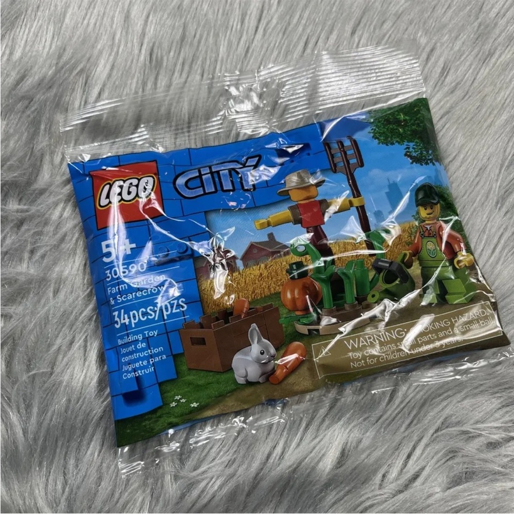 Lego City 30590 Farm Garden & Scarecrow 34 Piece Set